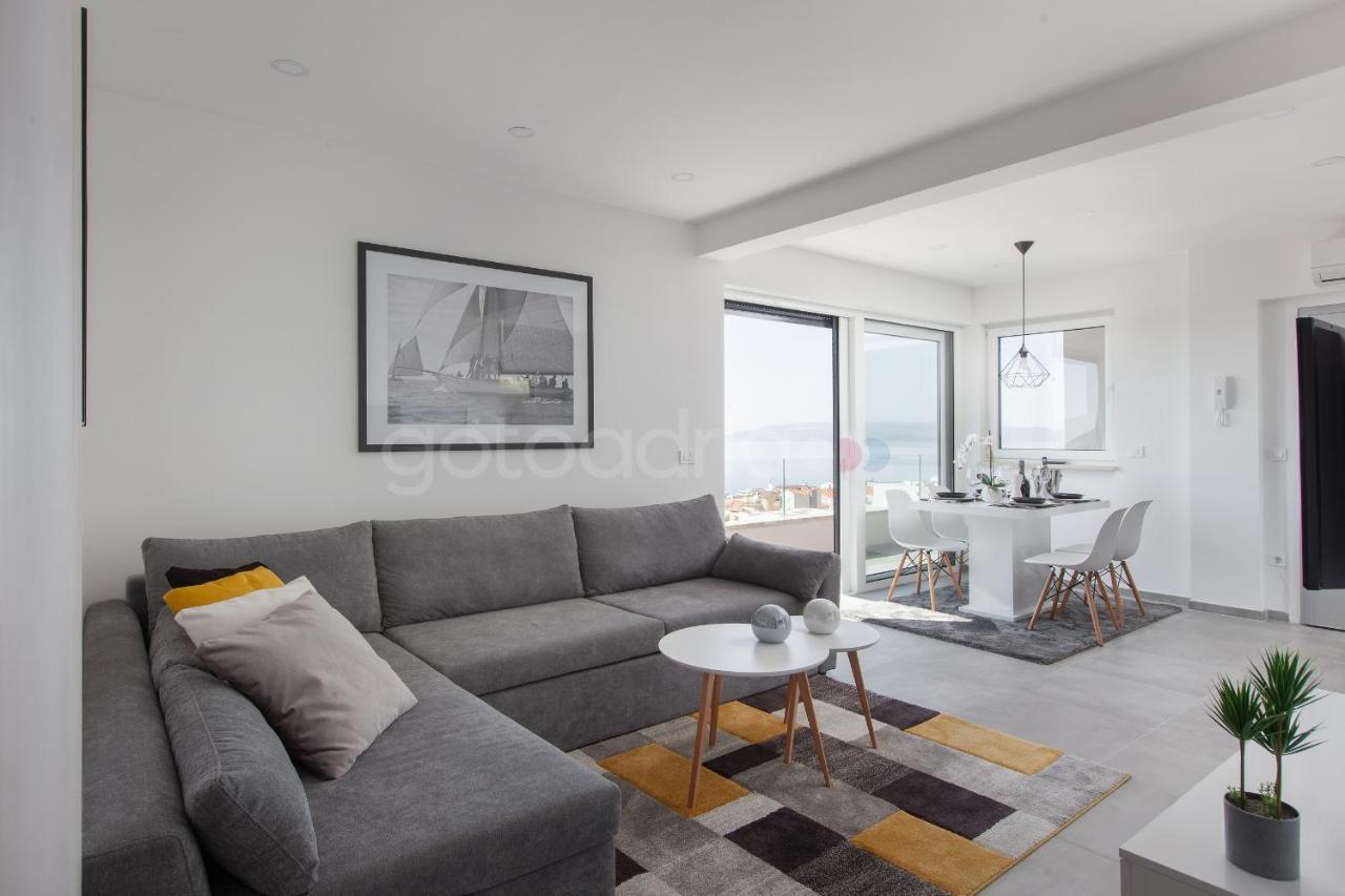 Luxury Apartment Sofia -Free Beach Parking Makarska Kültér fotó